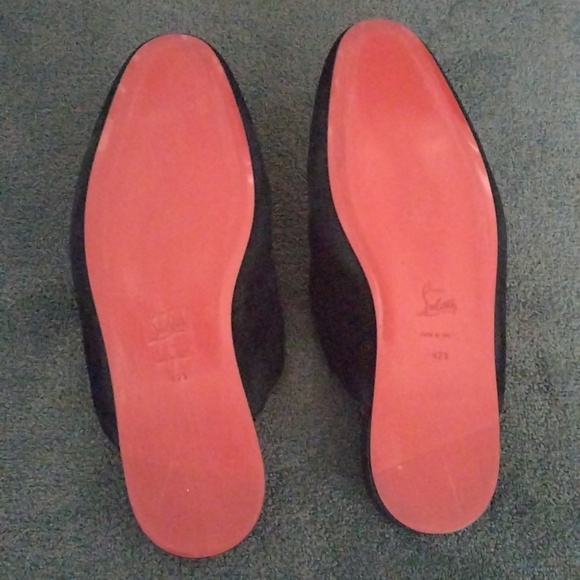 CHRISTIAN LOUBOUTIN Coolito Slippers In Suede - Picture 5 of 6